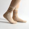 1 Pair Woman Winter Sock Breathable Socks Sweat-absorbent Cotton Fashion Casual Hosiery Portable Soft Footwear Accessory