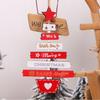 Office Hotel Christmas Wood Decoration Indoor Living Room Bedroom Tree Sign Showcase Ornament Reusable Festival Decor
