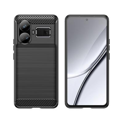 For Funda Realme GT5 Case Realme GT3 GT5 5G Cover Brushed TPU Cases Shockproof Silicone Protective Phone Back Cover Realme GT5