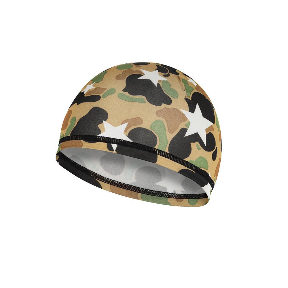 Camouflage Beanie Hat Soft Smooth Caps for Autumn Men Outdoor Quick-dry Keep Warm Ear Protected Melon Street Beanies Women Hat