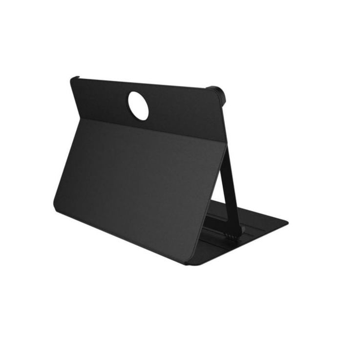 Coque pour tablette - TCL - NXTPAPER 14 - Simili cuir - Noir - Support réglable