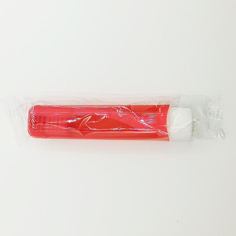 Portable Foldable Travel Toothbrush - Creative, Non-Disposable, Mini Soft Bristle Design.