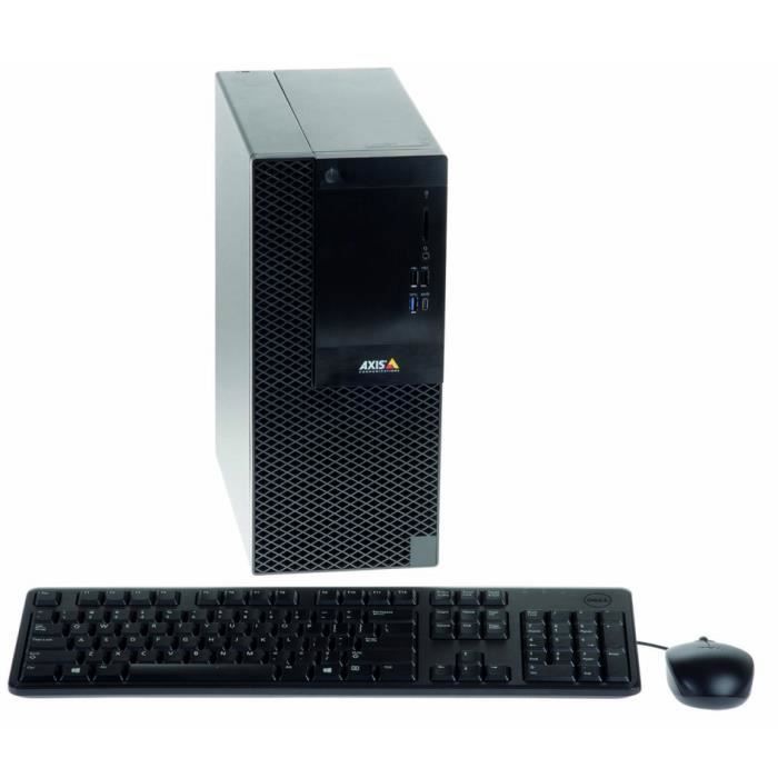 Station de travail Axis S1116 8e génération Intel® Core ™ i5 8400 8 Go HDD Noir