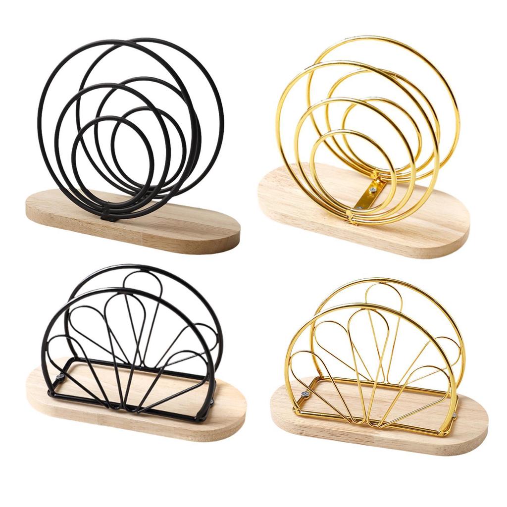 Napkin Holder Towel Paper Rack for Tabletop Kitchen Countertops Restaurant