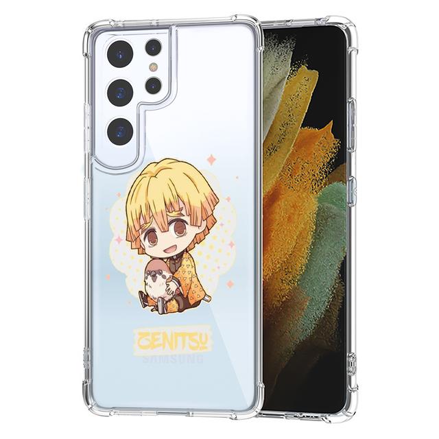 Demon Slayer Anime japonské průhledné pouzdro na telefon Samsung S10 S20 Fe S21 S22 S8 S9 Plus S21ultra S22ultra nárazuvzdorné kryty