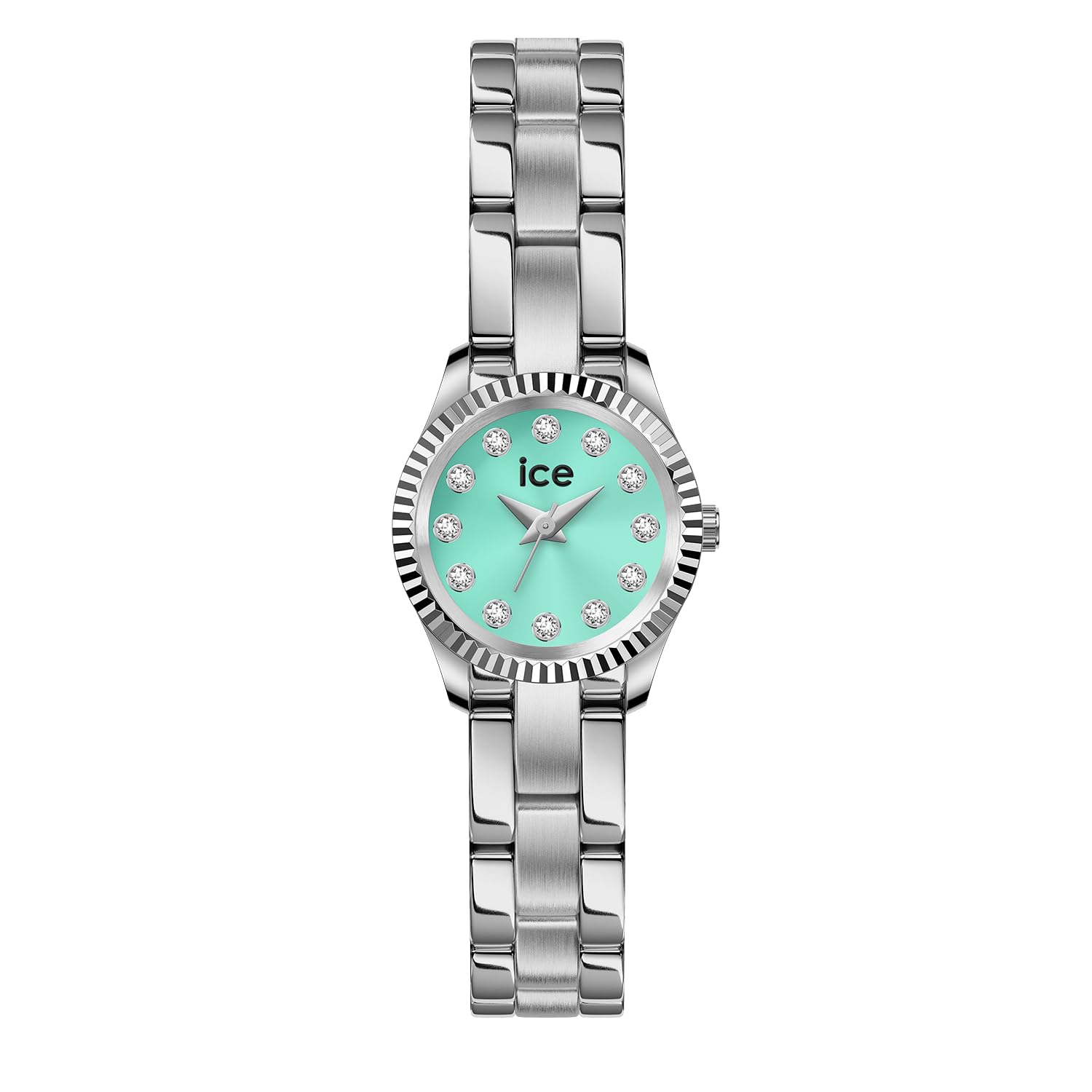 Watch Silver Turquoise 19mm Second Hand 025536 [Ice-watch] Ice-watch Women s [ICE mimi]