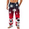 Pánské domácí kalhoty s celoplošným potiskem Kalhoty na spaní Dlouhé kalhoty Pyžamové kalhoty