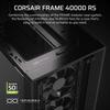 Boîtier PC - CORSAIR - FRAME 4000D RS - Moyen-tour - Noir - CC-9011312-WW