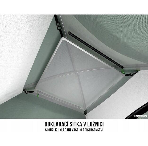 Husky Bizon 3 Three-person Hiking Tent Light Green