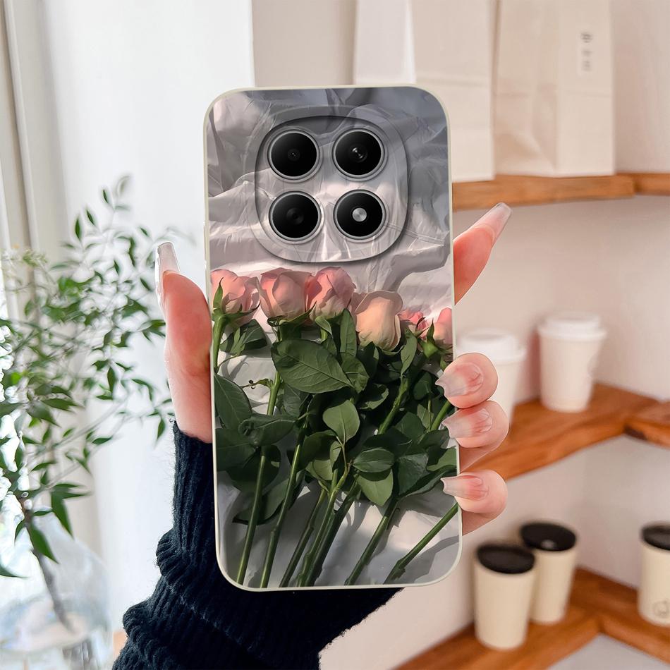 

Чехол для Poco M8 Pro Милый дизайн Ударопрочный Защита для телефона Мягкий Жидкий Силикон Высокое качество Задняя крышка Для Poco M 8 M8Pro Capa Poco M8