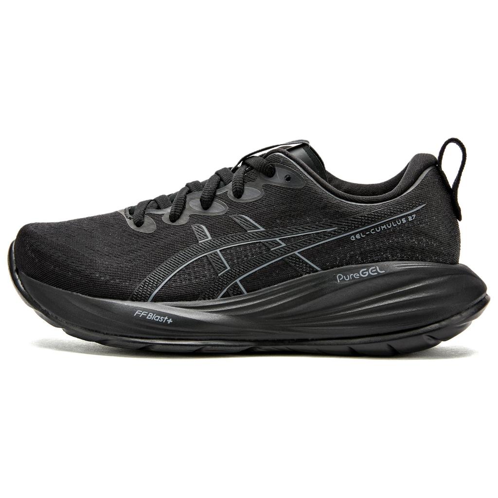 Asics Gel-Cumulus 27 Comfortable Low-Top Running Shoes Women sneaker Black 1012B873-001