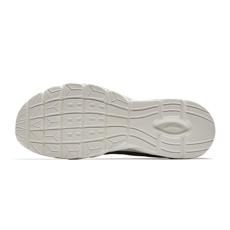 Anta Comfortable Trendy Versatile Breathable Durable Low-Top Casual Running Shoes Men sneaker Black White 912535510F-2