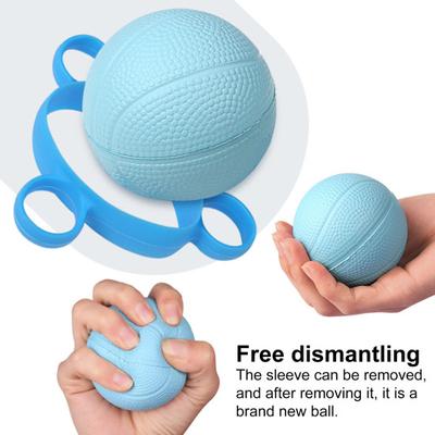 Fingergriffball Massage Rutschfest Rehabilitationstraining Ergonomisch Fünf-Finger-Kraft Kreisgriff