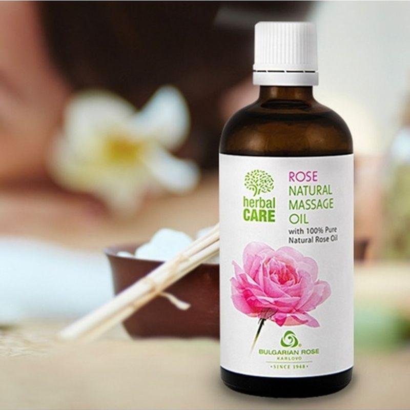 BULGARIAN ROSE [Bulgarian Rose] Rose Natural Massage Oil 100ml FREE