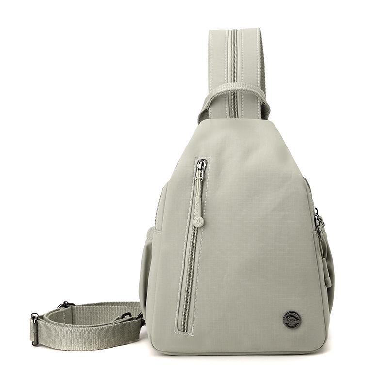 

Женский многофункциональный рюкзак, многосекционная нагрудная сумка, сумка через плечо абрикосовый