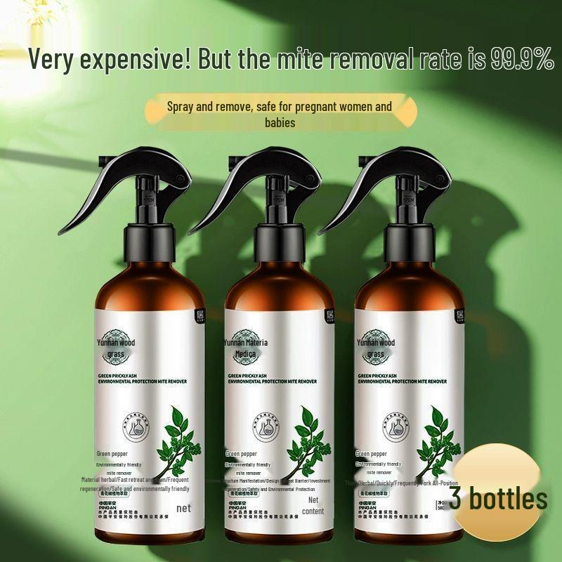 Yunnan Green Peppercorn Mite Removal Spray for Beds
