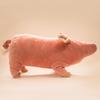 Juguete de Perro Cerdo Relleno Peluche Chirriante Animal Juguete Masticable para Perro Cerdo Rosa Perro Juguete para Acurrucarse para Cachorro Alivio de la Ansiedad por la Dentición