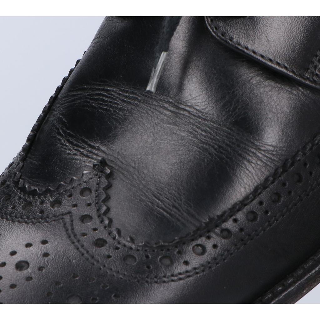 JOHNSTON&MURPHY  Wing tip shoes shoes 8 blackUsed