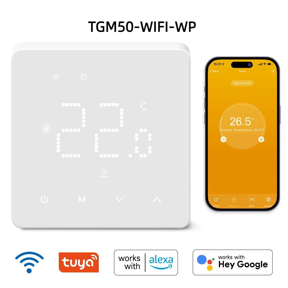 Beok Hub Controller Water Floor Zone Heating System Smart WIFI Thermostat Central Heating Controller Actuators for Gas Boiler