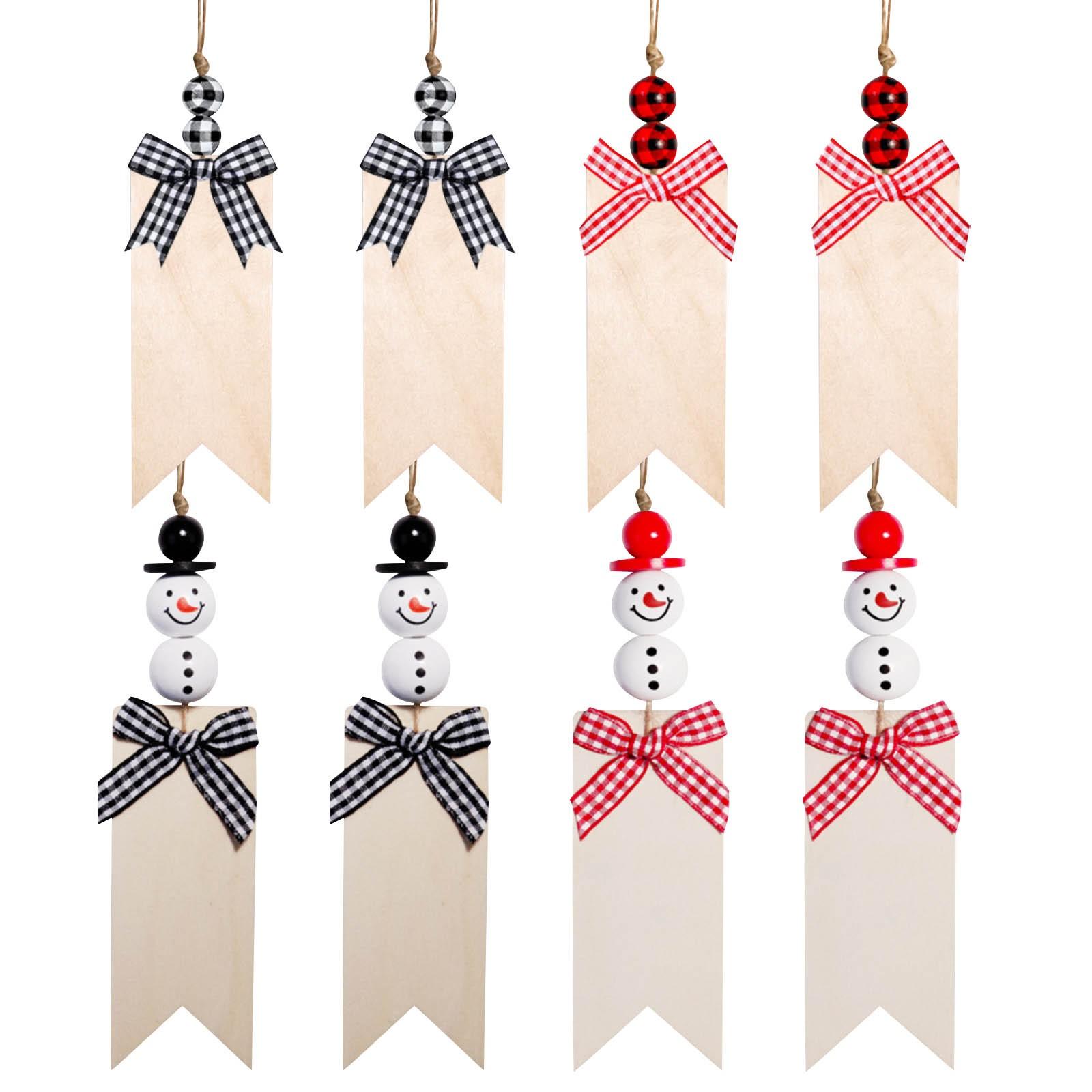 

8 шт. Рождественские украшения, рождественские носки, деревянная маленькая бирка, можно написать, подвеска в виде рождественской елки One Size