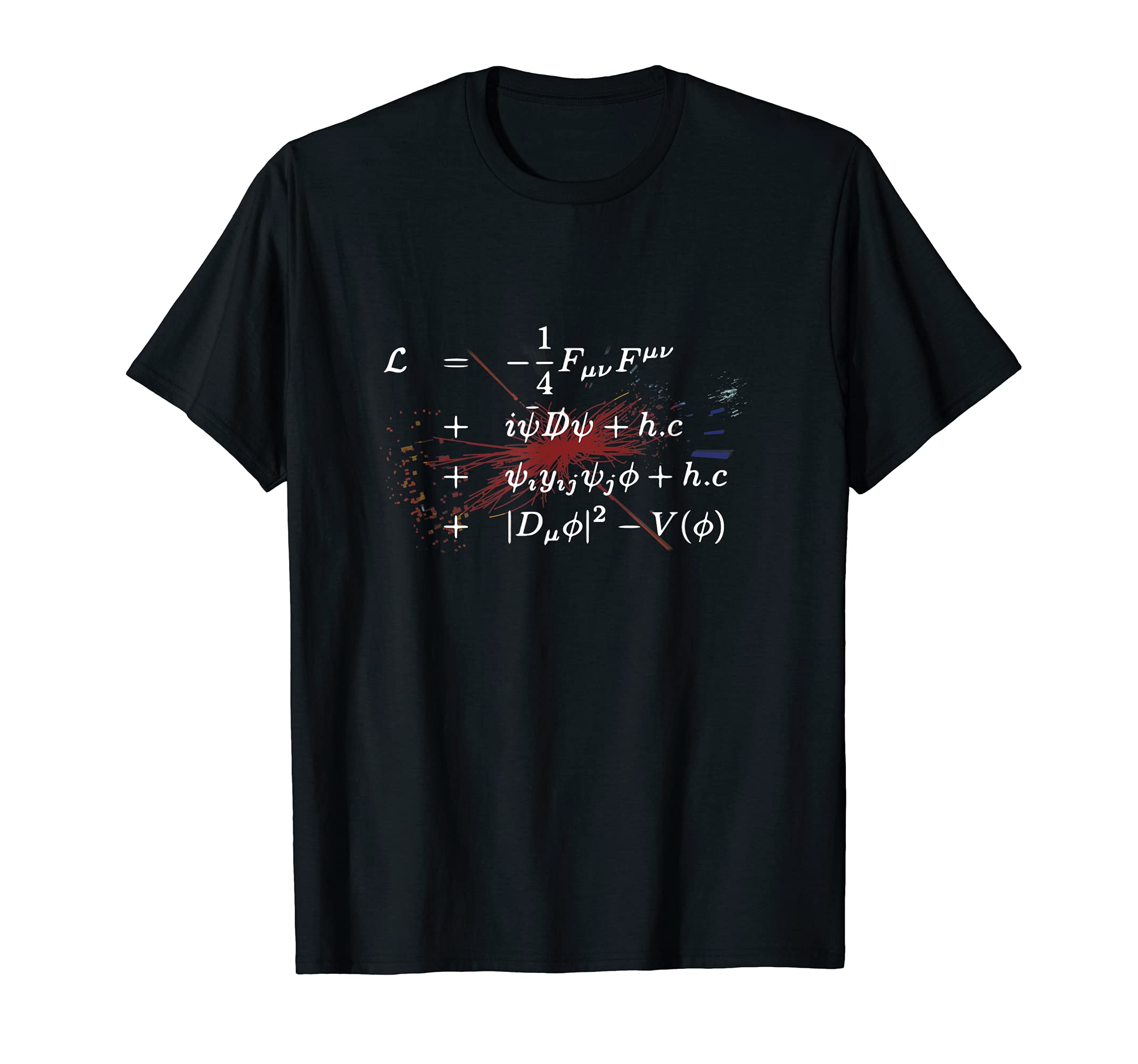 

Higgs Boson Lagrangian Theoretical Physics Standard Model T-shirt