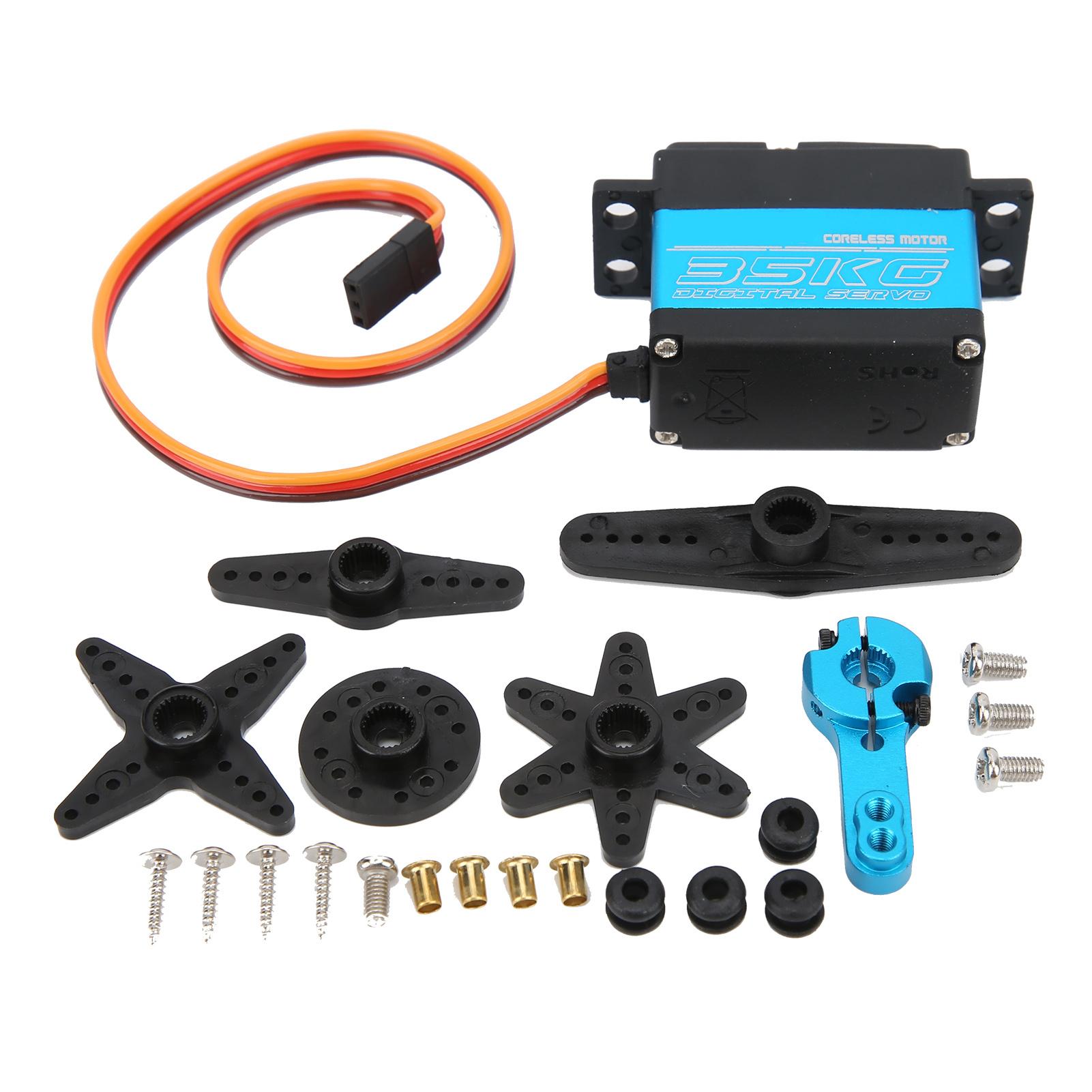 

FI7635M Стандартний металевий редукторний цифровий сервопривід 35 кг для 1:8 1:10 Деталей для Радіокерованих Літаків та Машин