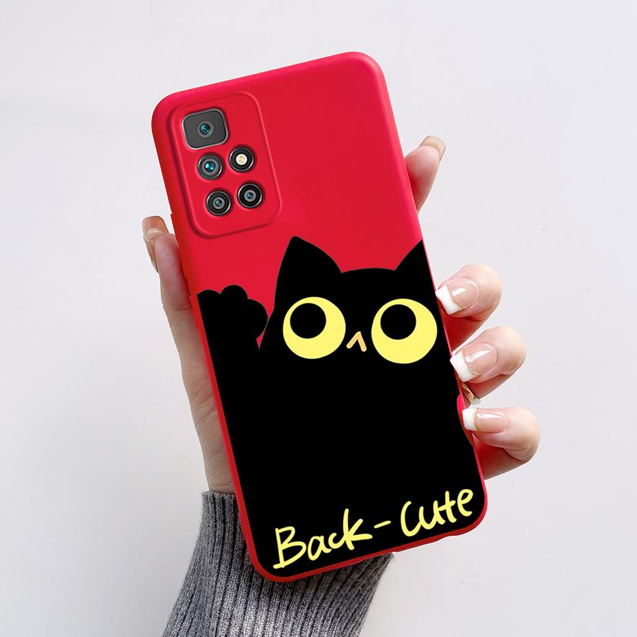 For Xiaomi Redmi 10 Prime 2022 Case Cute Bear Cartoon Shockproof TPU Cover For Xiaomi Redmi 10 Phone Case Redmi10 2022 Soft Capa