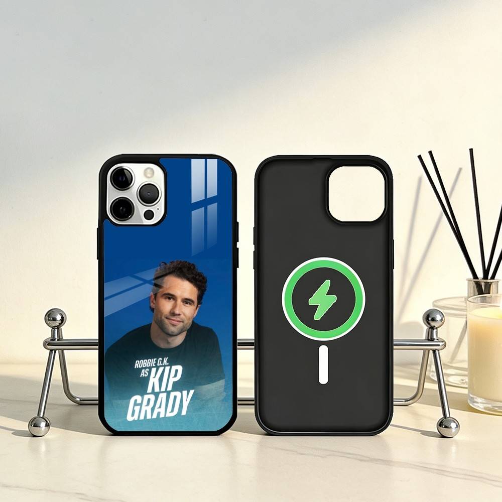 TV H-Heated R-Rivalry Phone Case For iPhone17,16,15,14,13,12,11 Plus,Pro Max Magnetic For Magsafe Wireless Charging