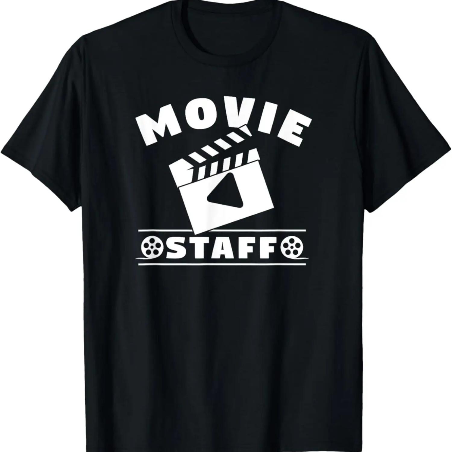 

Funny Movie Theater Staff T-Shirt S чёрный