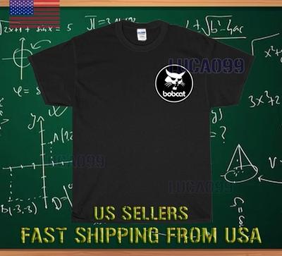 NEW SHIRT BOBCAT ON TOUGH ANIMAL RACING LOGO T Shirt FUNNY SIZE S-5XL