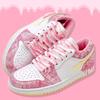 Colorful Mandarin Duck Powder Green Shoe Laces Af1 Ice Cream Shoelaces for Sneakers Flowing Shoelace Flower Ins Shoes Strings