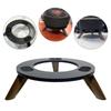1Pcs Nonslip Audio Stand Wooden Base Desktop Sound Stand  For Harman Kardon Aura Studio