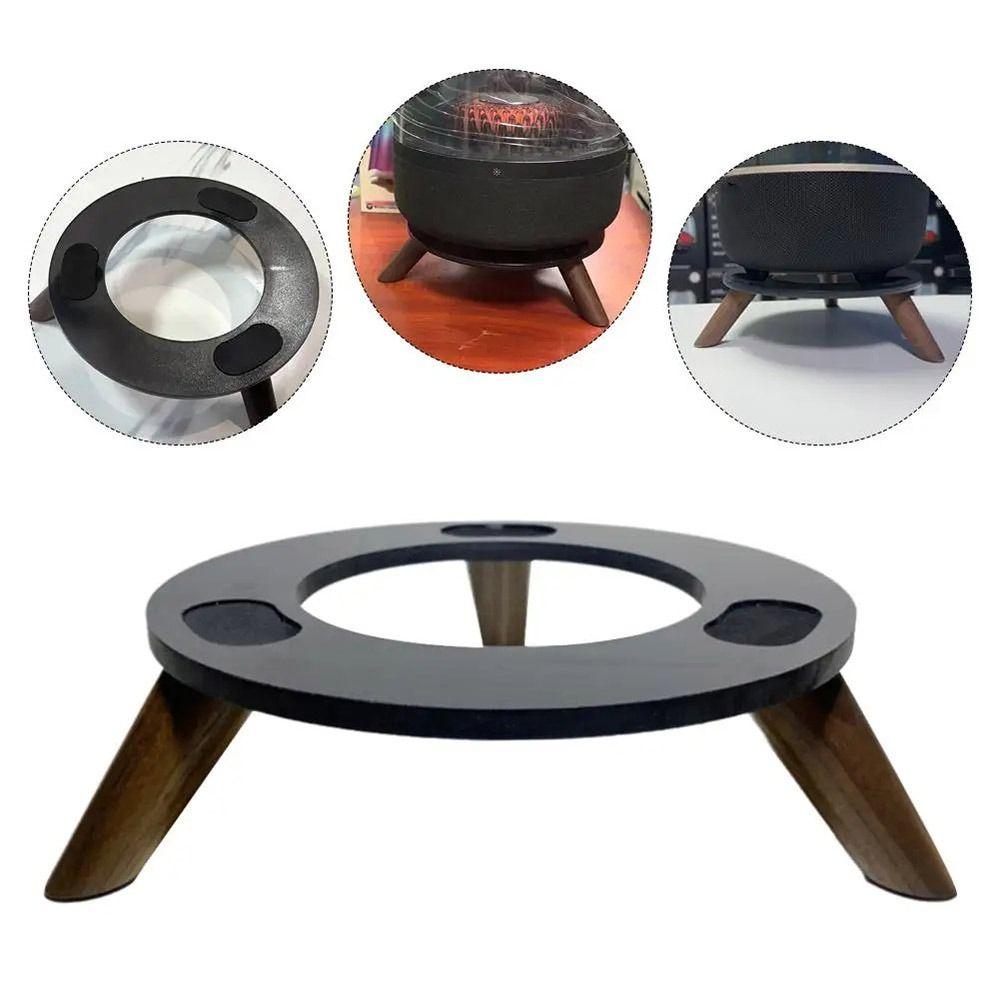 1Pcs Nonslip Audio Stand Wooden Base Desktop Sound Stand For Harman Kardon Aura Studio