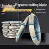 Diamond V-Groove Cutting Disc
