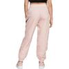 Nike Knitted Sweatpants Women's Pink Moderate Cuffed Pants DM6183-610