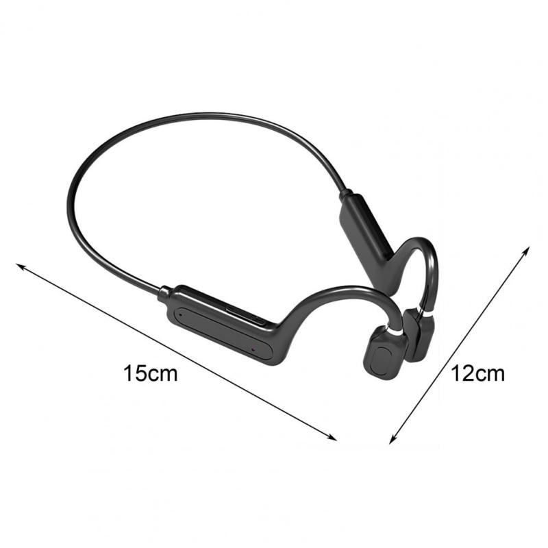 G1-1 Bluetooth Headset Bone Conduction IPX5 Waterproof Ear-hook Wireless Sports Headset