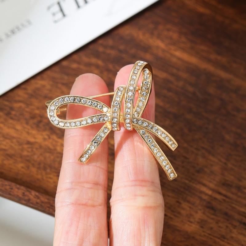 Elegant Bow Brooches For Women Unisex Rope Knot Lapel Pins Office Banquet Party Friend Gifts Jewelry