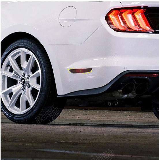 BAWA ABS Wielwenkbrauw Lampbehuizingen Decoratie Zwartgemaakte Auto Koplamp Kap Sierlijst Voor Ford Mustang 2015-2023 Exterieur Accessoires