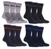 Storm Bloc - Pack of 3 Pairs Men's Cotton Hiking Socks for Summer