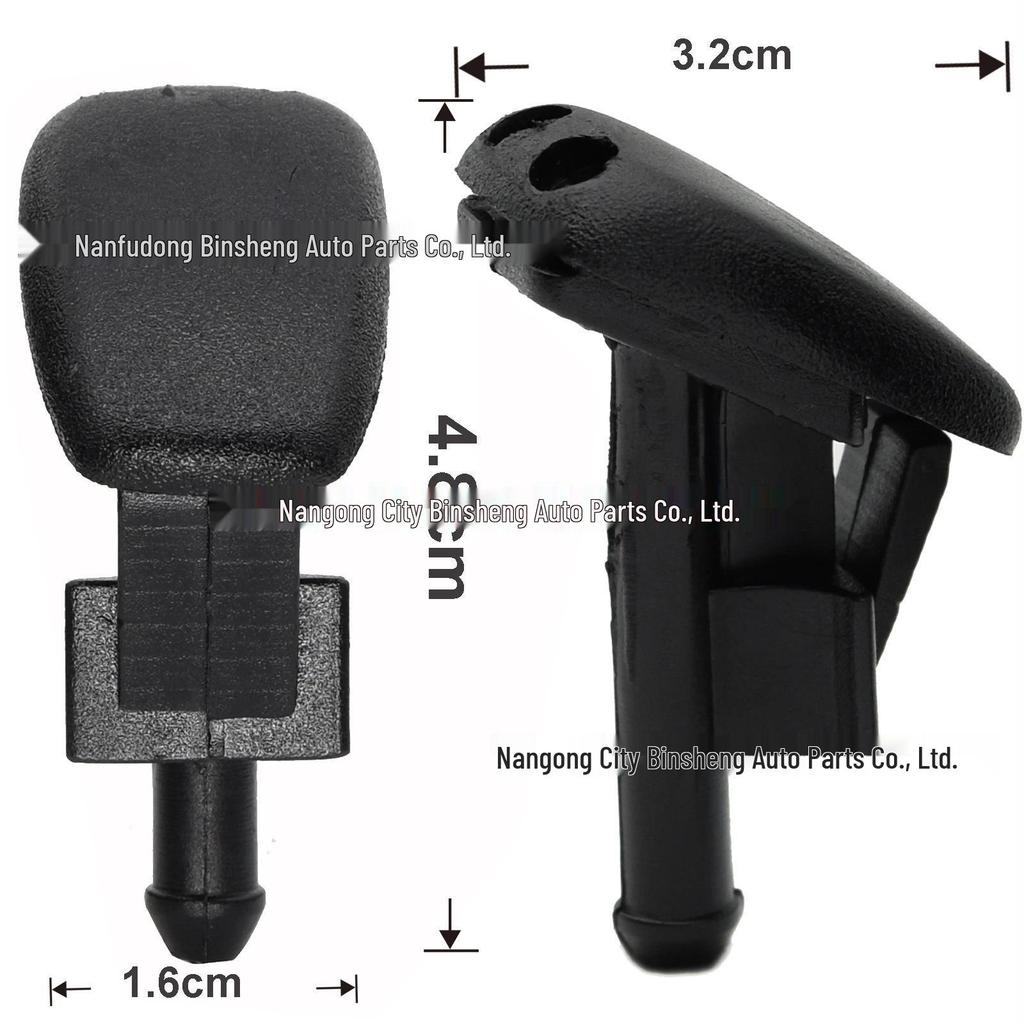 BMW E36 Windshield Washer Nozzle for Models 316, 318, 320, 323, 325