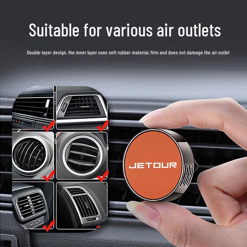 Jietu Shanhai L9 Car Vent Freshener - Aluminum Alloy Fragrance Accessory