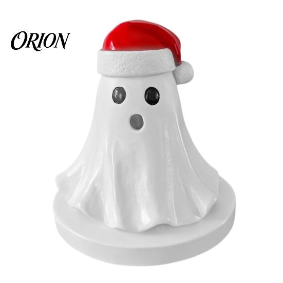 Aromatherapy Ghost Statue Incense Holder, Halloween Cute Ghosts Scents Burner, Resin Unique Burner Waterfall Backflow Decorative Home Desktop