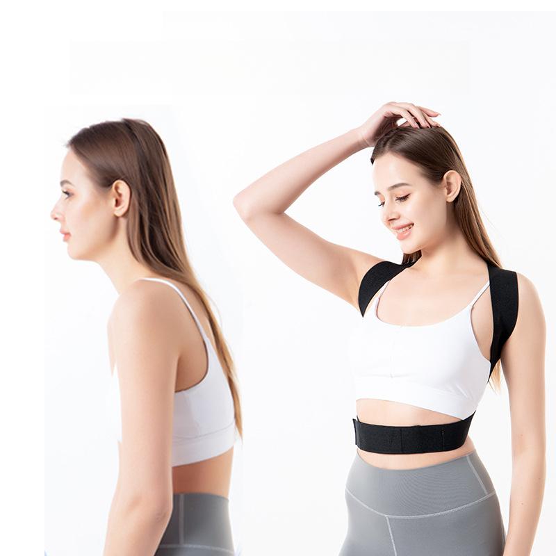 Smart LCD Keel Sitting Orthotics Anti-hunchback Adult Children Back Correction Vibration Induction Posture Strap