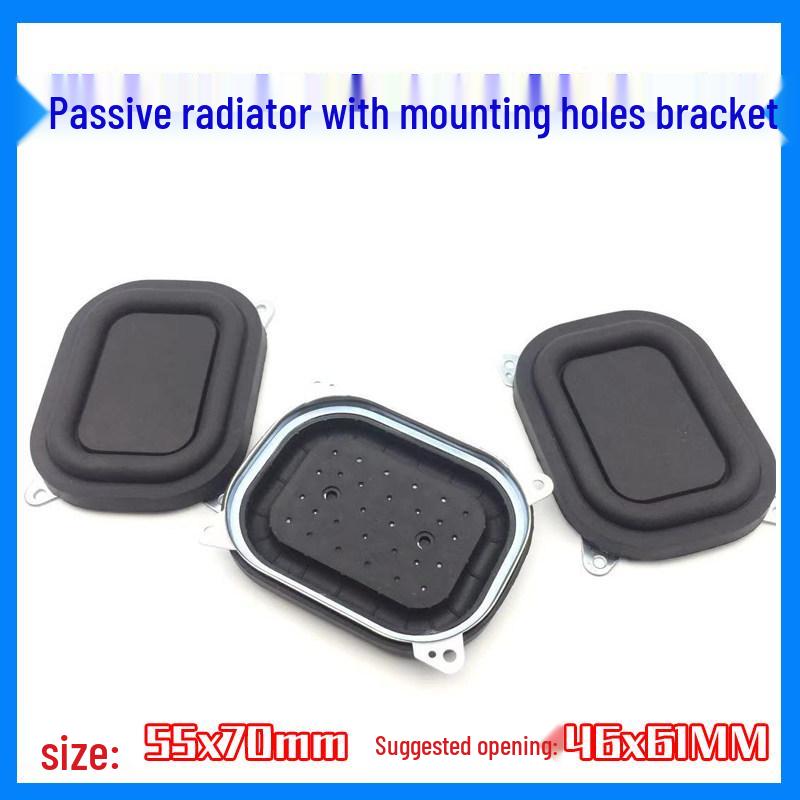 2-Inch Dual Diaphragm Subwoofer, 15W 4 Ohm Passive Speaker for Outdoor and Electric Vehicle Use