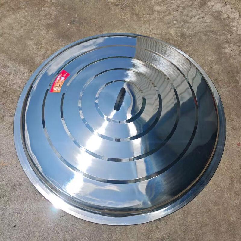 ZISIZ Thickened Stainless Steel Wok Lid