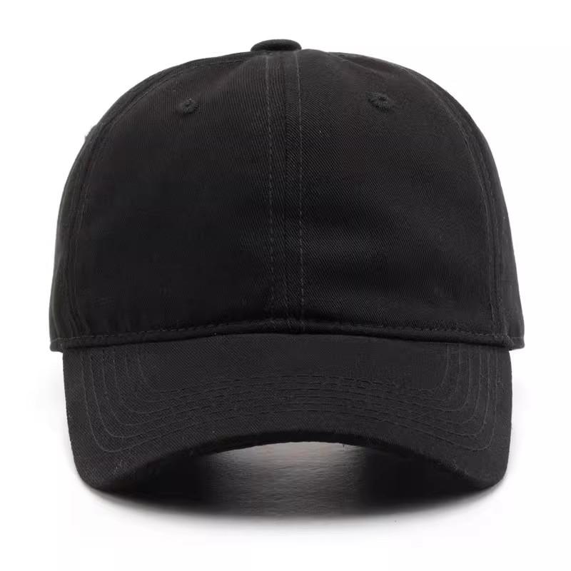 Retro Solid Color Soft Top Hip Hop Baseball Cap Unisex Outdoor Versatile Sun Protection Anti-UV Hat for All Seasons