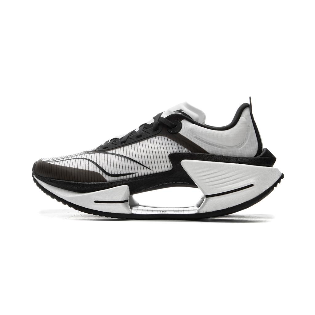 Li Ning Absolute Shadow 3 Essensiell Teknologi Profesjonell Racing Trening Løpesko Herre Joggesko Hvit Svart ARRV003-4