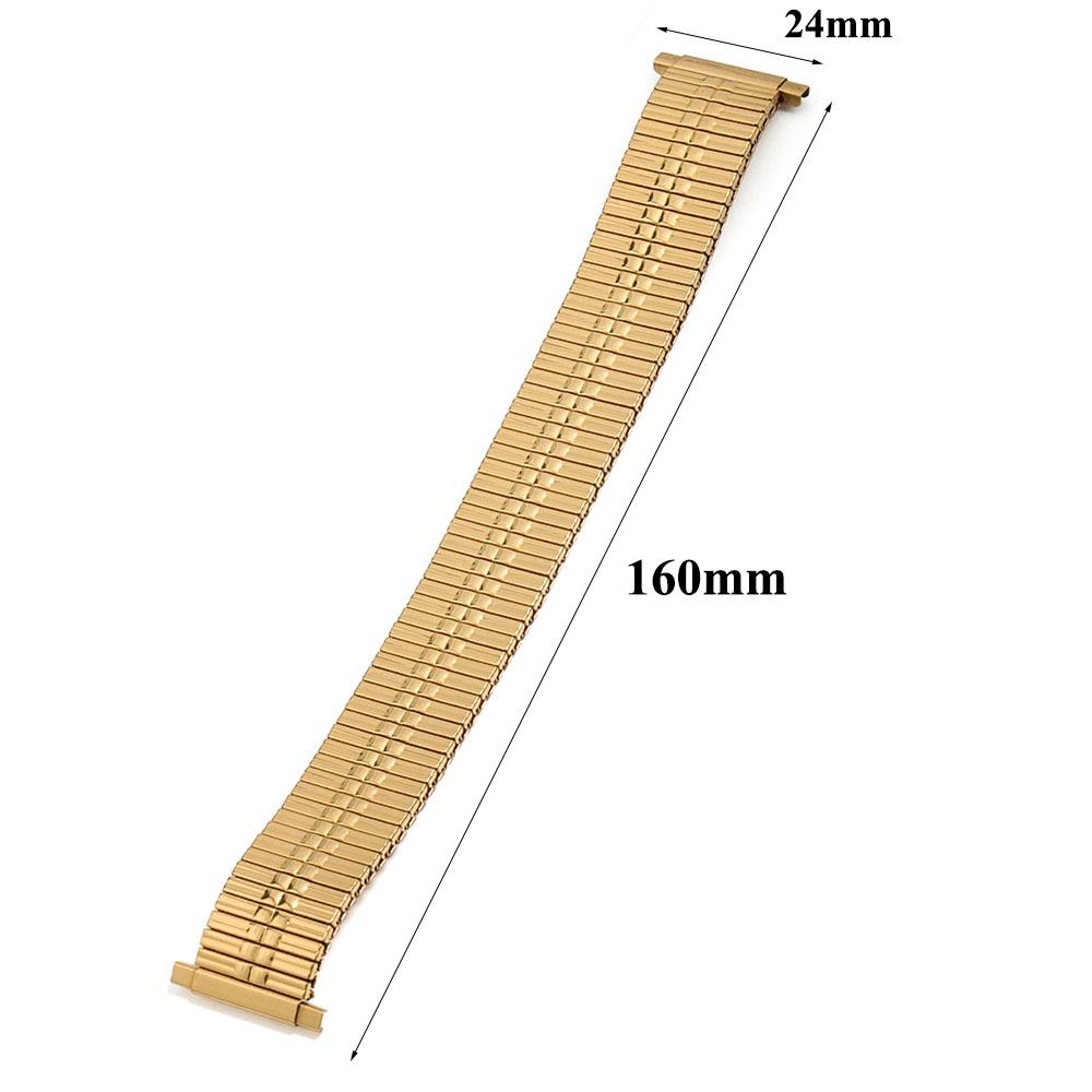 16mm- 22mm Universelles Armband Edelstahl Armband Herren Damen Metallband Gold Silber Schwarz Uhrenarmband für Samsung für Seiko