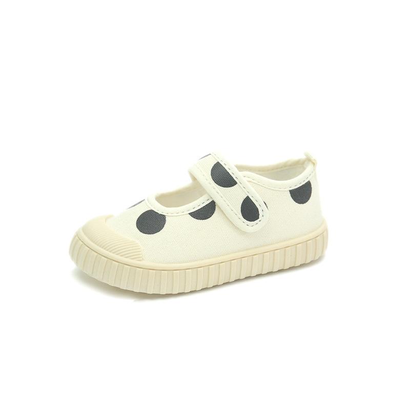 Spring New Children's Shoes Children's Cookie Shoes Girls Casual Small White Shoes Mary Sue Canvas Shoes