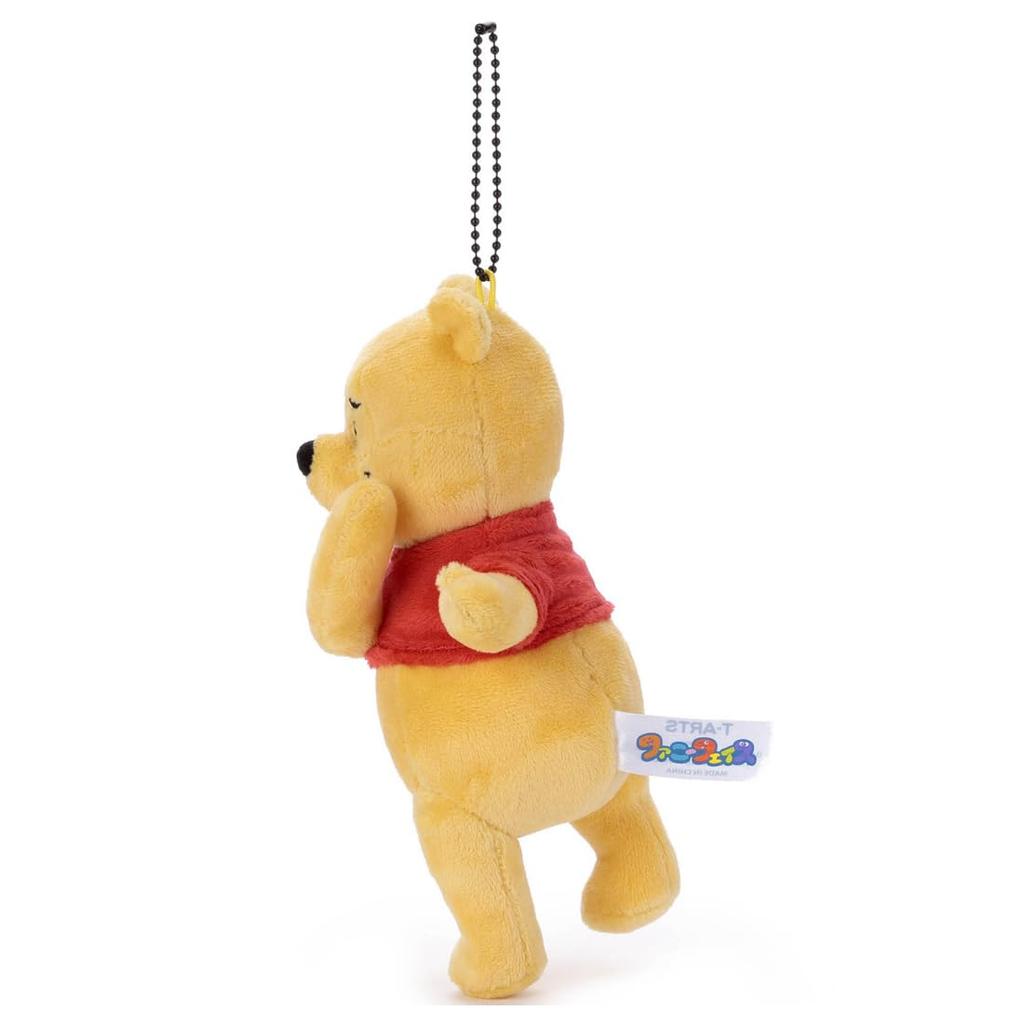 TAKARATOMY Disney Character Funny Face Ball Chain Mascot Winnie the Pooh N Plush Approximately 18cm Tall A.R.T.S. Toy,